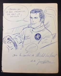 Graton, Michel | Graton - Dédicace originale - Michel Vaillant - (1983) | Catawiki