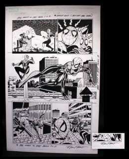 Sal Buscema Spiderman Signed Original Comic Art | Taurus Auctions