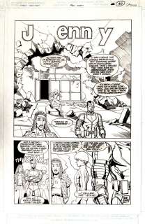 Romeo Tanghal Tom Artis - teen titans spotlight #20ÂÂ (sold live on ‘dueling dealers of comic art‘ episode #28 podcast on 8-2-2021