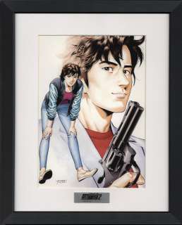 Tsukasa Hojo Color Reproduction Illustration "CITY HUNTER 2" | Mandarake (Big Web)