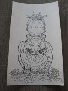 Darrow, Geof | Darrow, Geof - Dessin original - Hommage à Miyazaki | Catawiki