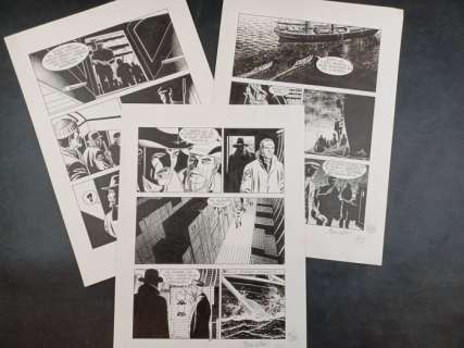 Civitelli, Fabio | Civitelli, Fabio - 3x tavole originali Tex n. 327 "Missione a Boston" | Catawiki