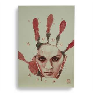 Echo (Alaqua Cox, Daredevil #51 homage)- David Mack Original Art | ComicTom Shop