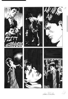 Freghieri, Giovanni | Freghieri, Giovanni - Tavola originale - Dylan Dog & Martin Mystere "L’abisso del Male" - (2018) | Catawiki