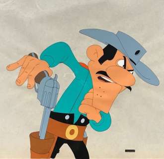 Morris & Studio Belvision | Lucky Luke - 6 Original Production Cels - "Daisy Town" - (1971) | Catawiki