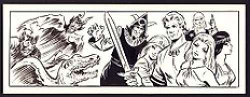 Biddeloo, Karel | Biddeloo, Karel - Originele tekeninb - De Rode Ridder - (1974) | Catawiki