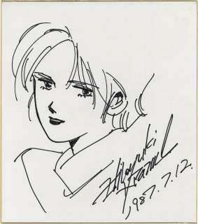 Hiroyuki Kitazume Hand-Drawn Shikishi "Mobile Suit Zeta Gundam" | Mandarake (Big Web)