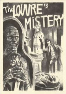 Nannini, Matteo | Nannini, Matteo - illustrazione originale "The Louvre Mistery" | Catawiki