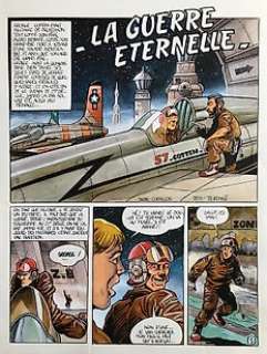 Jacques Terpant - Terpant, Jacques - Planche originale (p.1) - La guerre éternelle - Publié dans Métal Hurlant e.a. - (1981)