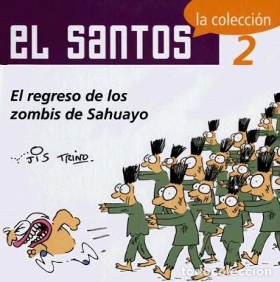 El Santos 2: El Regreso de Los Zombis de Sahuayo (El Santos / The Saint) de Jis (Autor), Trino (Auto | todocoleccion (Buy It Now)
