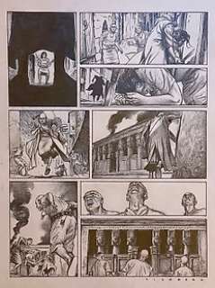 Sicomoro, Eugenio | Sicomoro, Eugenio - Planche originale - Les Deux Cœurs de l’Egypte T1 - La Barque des milliers d’années - (2017) | Catawiki