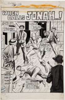 George Tuska and Mike Esposito (as Joe Gaudioso) Iron Man #38 Splash Page 1 Original Art (Marvel, 1971). The - | Heritage