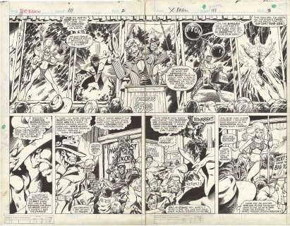 John Byrne, Terry Austin - uncanny x-men issue 111 page 2 and 3