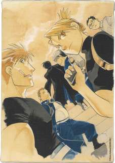 Hiromu Arakawa color reproduction illustration "FULLMETAL ALCHEMIST" | Mandarake (Big Web)