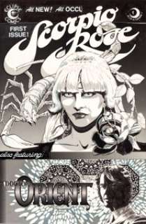 Marshall Rogers Scorpio Rose #1 Cover Original Art (Eclipse, 1983). Writer Steve Englehart and artist Marshall Rogers -