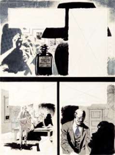 Wally Wood Confessions Illustrated #1 "My Tragic Affair" Page 8 Original Art (EC, 1956). Careful -- -