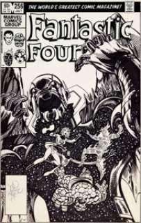 John Byrne Fantastic Four #256 Annihilus Cover Original Art (Marvel, 1983). This masterwork is only the fourth - | Heritage