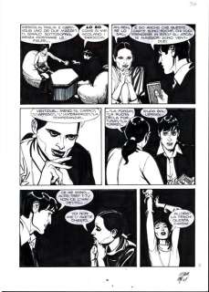 Mari, Nicola | Mari, Nicola - Tavola Originale - Dylan Dog #234 "l’ultimo arcano" - (2006) | Catawiki