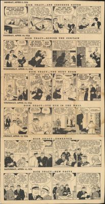 Dick Tracy- Daily Proofs (1934) | Russ Cochran