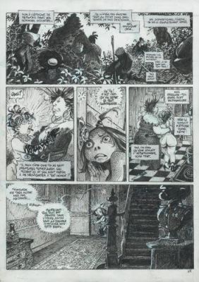 Régis Loisel | La Dernière Maison Juste Avant la Forêt, planche 68 | Galerie 9ème Art