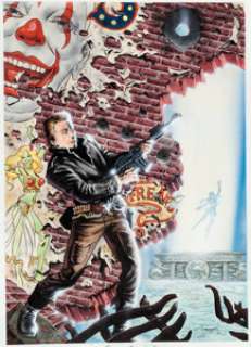 Rick Veitch Marvel Graphic Novel #10 "Heartburst" Cover Painting Original Art (Marvel, 1984). - | Heritage