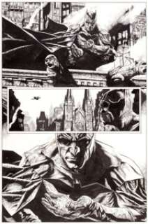 Lee Bermejo Lex Luthor: Man of Steel #3 Page 3 Original Art (DC, 2005). The shadowy, gothic world of Batman -