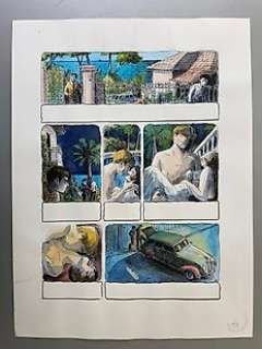 Catel | Catel - Planche originale couleur - Dolor - (2010) | Catawiki