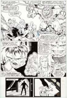 Todd McFarlane and Jim Sanders III Incredible Hulk #337 "Crossroads" Page 13 Original Art (Marvel -