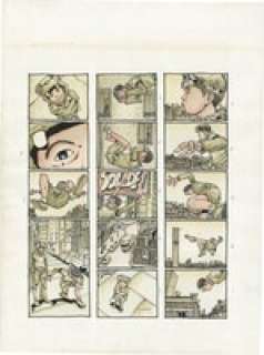 Taiyo Matsumoto Handwritten color manuscript "Tekkonkinkreet", with handwritten postcard | Mandarake (Big Web)