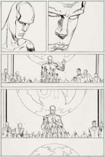 Moebius (Jean Giraud) The Silver Surfer #2  Story Page 21 Original Art (Marvel, 1989).... | Heritage