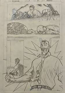 David Baldeón (Penciller) - Spider-Man #11 Page 01 - Web Warriors - Exemplaire unique