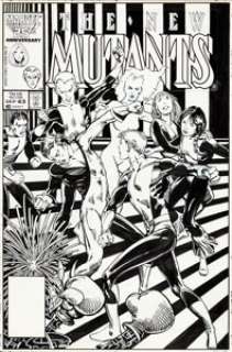 Barry Windsor-Smith New Mutants #43 Cover Original Art (Marvel, 1986).... | Heritage
