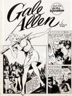 Lee Elias Planet Comics #25 Complete 6-Page Story Original Art (Fiction House, 1943).... (Total: 6 Original Art) | Heritage