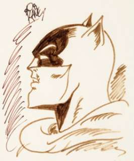 Bob Kane Batman Sketch Original Art (c. 1970s).... | Heritage