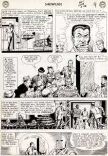 Murphy Anderson Showcase #56 Doctor Fate and Hourman Story Page 9 (DC, 1965). ...
