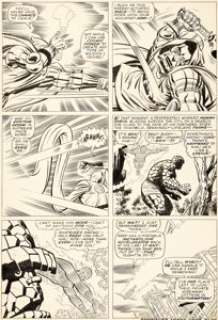 Jack Kirby and Joe Sinnott Fantastic Four #58 Story Page 13 Doctor Doom Original Art (Marvel, 1967).... | Heritage