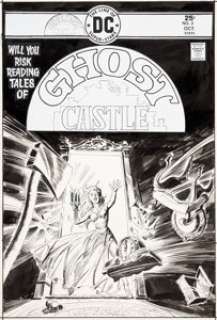 Luis Dominguez Tales of Ghost Castle #3 Cover Original Art (DC, 1975).... | Heritage