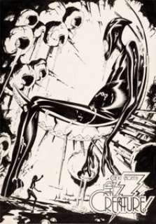  - Steve Rude and John Nyberg Nexus #18 Splash Page 20 Sundra and the Merk Original Art (First Comics, 1986)....