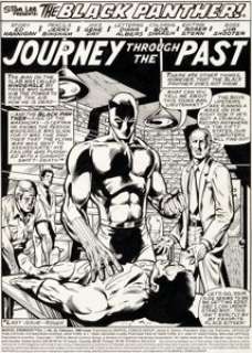 Jerry Bingham and Gene Day Marvel Premiere #52 Splash Page 1 Black Panther Original Art (Marvel, 1980).... | Heritage