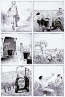  - Etienne Davodeau Les ignorants Planche originale (Futuropolis, 2011)....