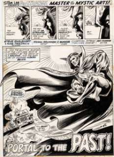  - Frank Brunner Marvel Premiere #12 Page 1 Doctor Strange Original Art (Marvel, 1973)....
