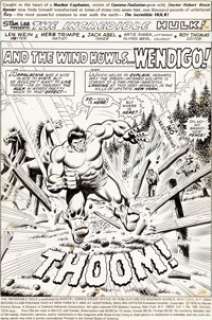  - Herb Trimpe and Jack Abel Incredible Hulk #180 Partial Story Original Art Group of 15 (Marvel, 1974).... (Total: 15 Original Art)