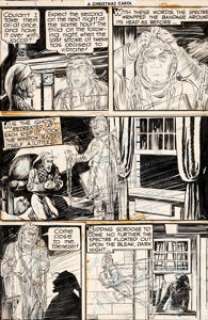  - Henry C. Kiefer Classics Illustrated #53 A Christmas Carol Story Page 13 Original Art (Gilberton, 1948...