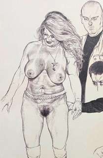 Riccardo Mannelli | Riccardo Mannelli - Illustration - Original Illustration - Size: 29 x 21 cm. - Exemplaire unique | Catawiki