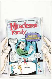 Mark Buckingham Miracleman: Apocrypha #3 Cover Original Art (Eclipse, 1992)....