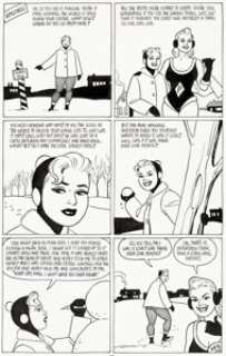 Jaime Hernandez Penny Century #7 Complete 1-Page Story "Epilogos" Maggie Original Art - | Heritage
