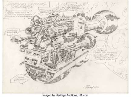 Apokolips Original Art For Sale | ComicArtTracker