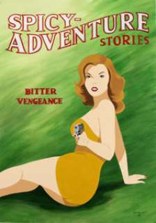 Philippe Berthet Spicy Adventure Stories Illustration Originale (2019).... | Heritage