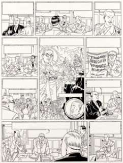 Peter Van Dongen Blake et Mortimer La vallée des Immortels Tome 25 #1 Planche 19 (Editions Blake et Mortimer, 2018... | Heritage