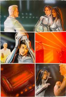 Sperlonga, Lorenzo | Sperlonga, Lorenzo - Original Painted Page - (1999) | Catawiki